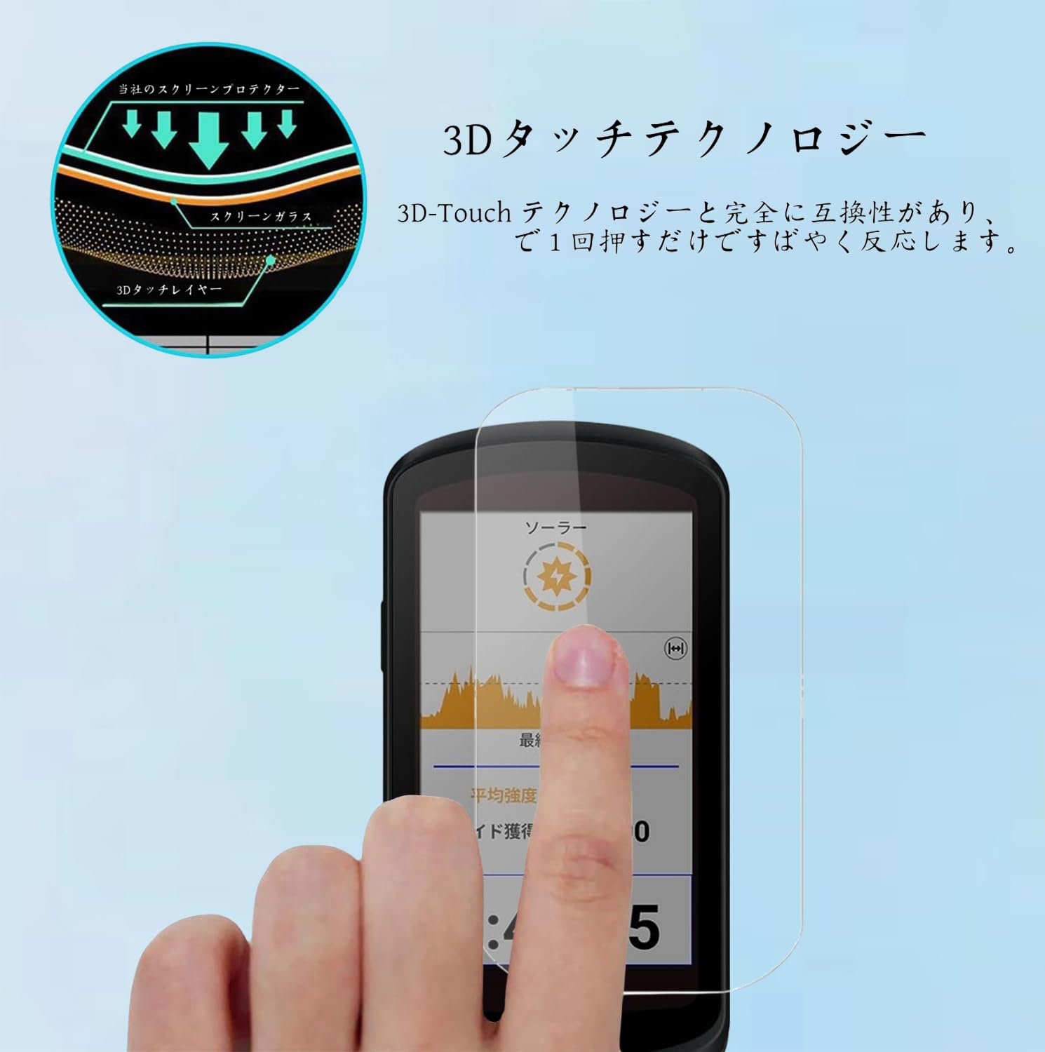 Amazon.co.jp: 【2枚セッ】For ガーミン(GARMIN) Edge 1030/Edge 1040
